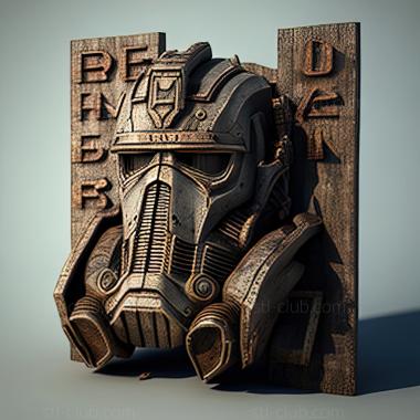 3D модель Игра Fallout 3 Broken Steel (STL)